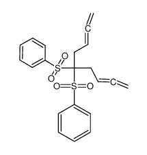 5,5-bis(phenylsulfonyl)-1,2,7,8-nonatetraene结构式