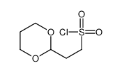 2-(1,3-Dioxan-2-yl)ethanesulfonyl chloride结构式