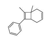 (1R,6S)-6,7-dimethyl-8-phenylbicyclo[4.2.0]octa-3,7-diene结构式