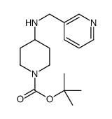 1-n-boc-4-(3-aminomethylpyridyl)piperidine structure