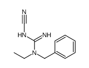 1-benzyl-2-cyano-1-ethylguanidine结构式