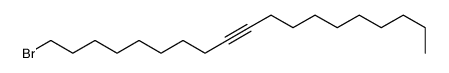 1-bromononadec-9-yne Structure