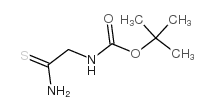 TERT-BUTYL 2-AMINO-2-THIOXOETHYLCARBAMATE Structure