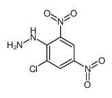 (2-Chloro-4,6-dinitrophenyl)hydrazine Structure