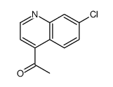 1-(7-chloroquinolin-4-yl)ethanone Structure