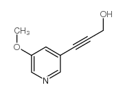 3-(5-METHOXY-PYRIDIN-3-YL)-PROP-2-YN-1-OL Structure