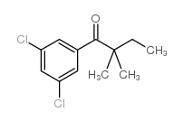 3',5'-DICHLORO-2,2-DIMETHYLBUTYROPHENONE结构式