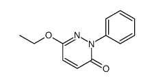 3(2H)-Pyridazinone, 6-ethoxy-2-phenyl Structure