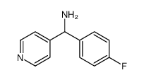 1-(4-Fluorophenyl)-1-(4-pyridinyl)methanamine图片