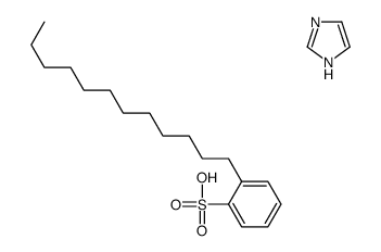 2-dodecylbenzenesulfonic acid,1H-imidazole结构式