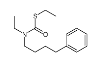 S-ethyl N-ethyl-N-(4-phenylbutyl)carbamothioate Structure