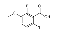 Benzoic acid, 2-fluoro-6-iodo-3-methoxy Structure