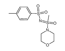 S-methyl-S-morpholino-N-((4-methylphenyl)sulfonyl)sulfoximine结构式