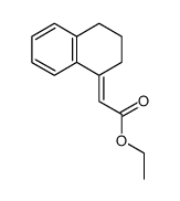 (E)-1-ethoxycarbonylmethylene-1,2,3,4-tetrahydronaphthalene Structure