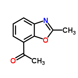 1-(2-Methyl-1,3-benzoxazol-7-yl)ethanone Structure