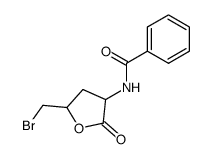 3-benzoylamino-5-bromomethyl-dihydro-furan-2-one Structure