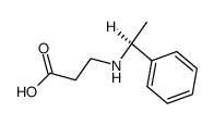 3-((S)-1-Phenyl-ethylamino)-propionic acid结构式