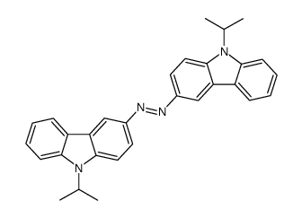 Bis-(9-isopropyl-9H-carbazol-3-yl)-diazene Structure