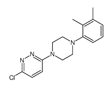 3-chloro-6-[4-(2,3-dimethylphenyl)piperazin-1-yl]pyridazine结构式