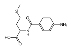 N-(4-amino-benzoyl)-methionine Structure