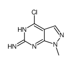 4-Chloro-1-methyl-1H-pyrazolo[3,4-d]pyrimidin-6-amine Structure