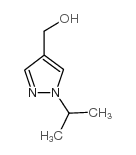 (1-异丙基-1H-吡唑-4-基)甲醇结构式