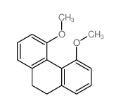 Phenanthrene,9,10-dihydro-4,5-dimethoxy-结构式