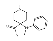 1-Phenyl-1,3,8-triaza-spiro[4.5]decan-4-one structure