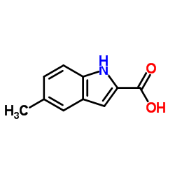 5-Methyl-1H-indole-2-carboxylic acid structure