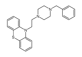 10-[2-(4-benzylpiperazin-1-yl)ethyl]phenothiazine Structure