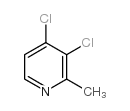 3,4-Dichloro-2-Picoline Structure