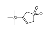 (1,1-dioxo-2,5-dihydrothiophen-3-yl)-trimethylsilane Structure