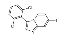 3-(2,6-dichlorophenyl)-7-iodo-[1,2,4]triazolo[4,3-a]pyridine Structure