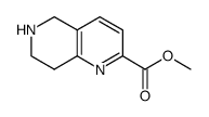 methyl 5,6,7,8-tetrahydro-1,6-naphthyridine-2-carboxylate Structure