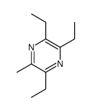 Pyrazine, triethylmethyl- (9CI) Structure