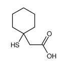 3-mercapto-3,3-cyclopentamethylenepropionic acid structure