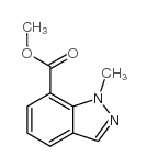 methyl 1-methyl-1H-indazole-7-carboxylate Structure