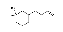 3-(but-3-en-1-yl)-1-methylcyclohexanol Structure