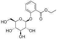 Benzoic acid, 2-(b-D-glucopyranosyloxy)-, ethyl ester结构式