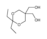 [2,2-diethyl-5-(hydroxymethyl)-1,3-dioxan-5-yl]methanol结构式