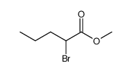 Methyl 2-bromopentanoate structure