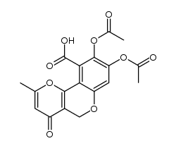 O,O-diacetylcitromycetin结构式