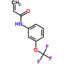 N-[3-(Trifluoromethoxy)phenyl]acrylamide Structure