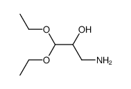 2-Propanol,3-amino-1,1-diethoxy- Structure