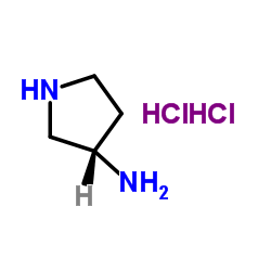 3-Pyrrolidinamine dihydrochloride Structure