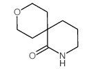 9-氧杂-2-氮杂螺[5.5]十一烷-1-酮结构式