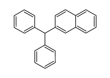 (2-naphthyl)diphenylmethane结构式