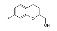 (7-fluoro-3,4-dihydro-2H-chromen-2-yl)methanol Structure