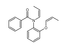 N-(prop-1-enyl)-N-[2-(prop-1-enyloxy)phenyl]benzamide Structure