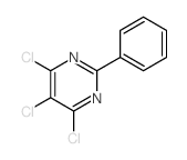 4,5,6-trichloro-2-phenyl-pyrimidine结构式